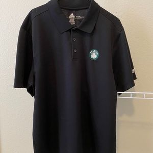 Boston Celtics Polo Shirt (Black)